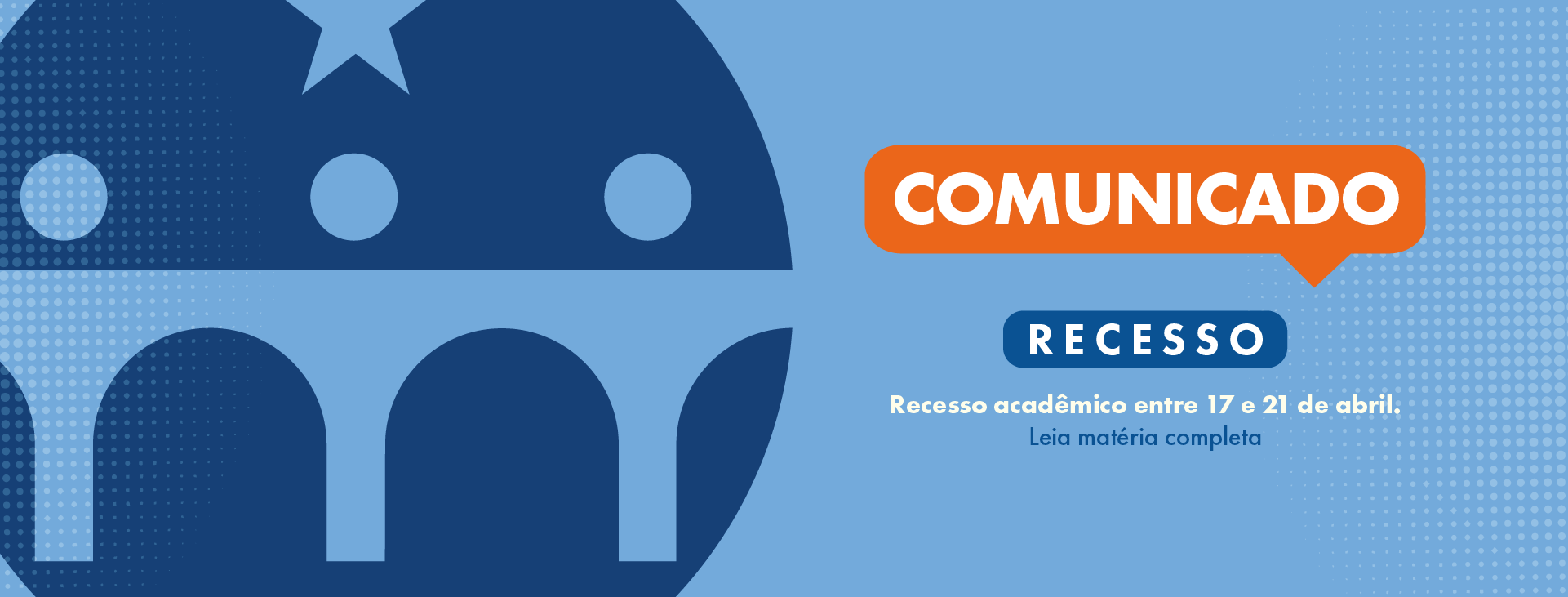 Recesso de Páscoa e Tiradentes