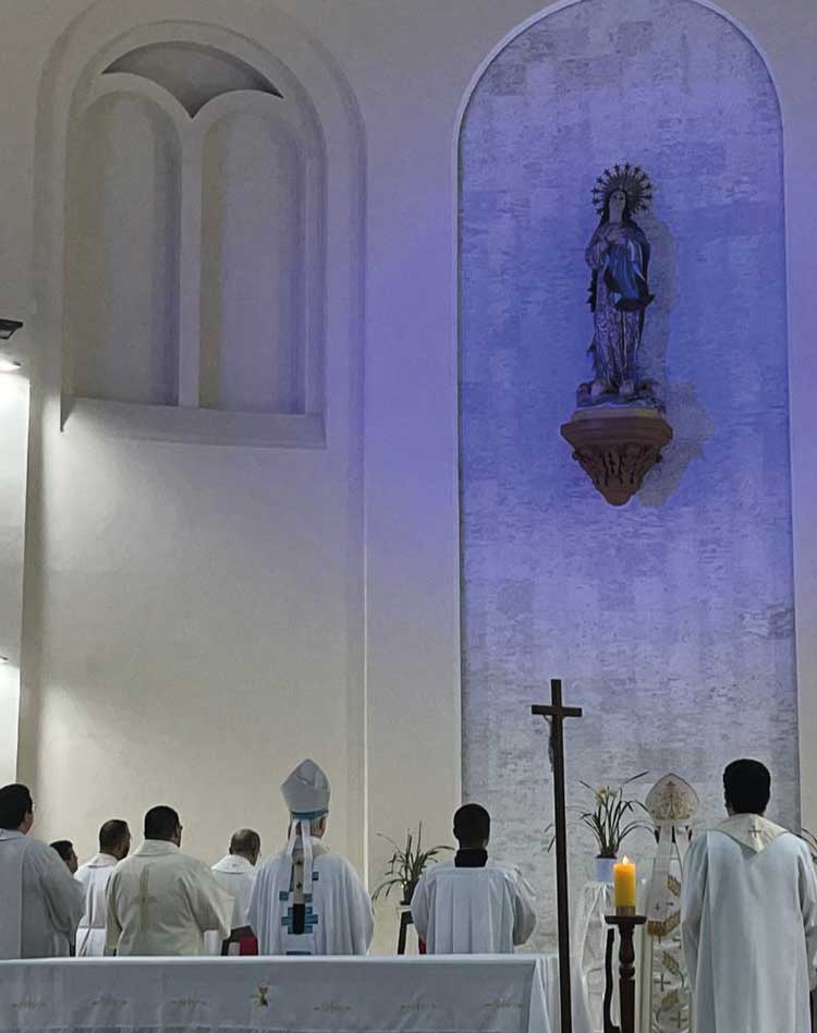 Celebração da Solenidade da Assunção de Nossa Senhora na Faculdade de Teologia Nsa. Sra. da Assunção (PUC-SP)