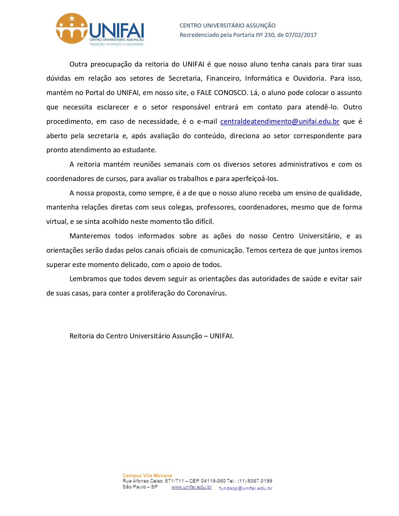 Comunicado 02