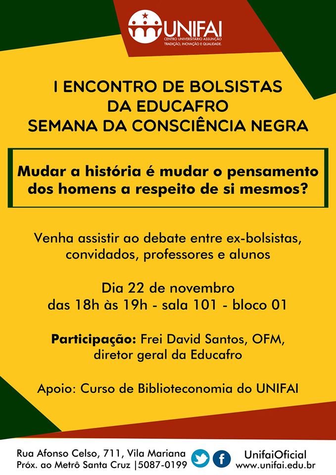 Encontro de bolsistas do EDUCAFRO