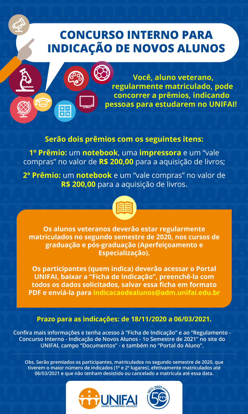 Concurso indicação 2020