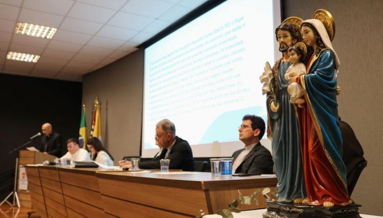 Centro Universitário Assunção recebe o Cardeal Baldassare Reina em evento da Arquidiocese