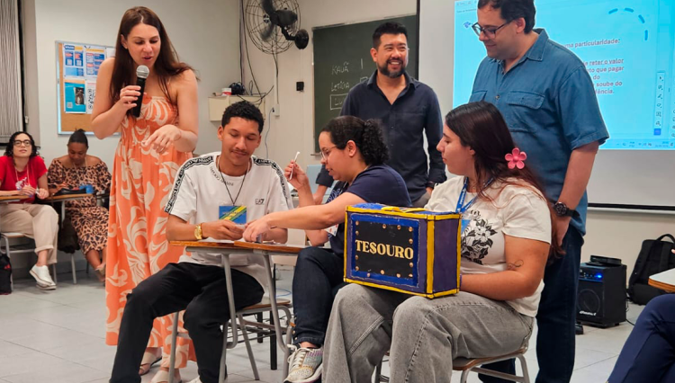 Centro Universitário Assunção recebe dinâmica da Receita Federal sobre cidadania fiscal