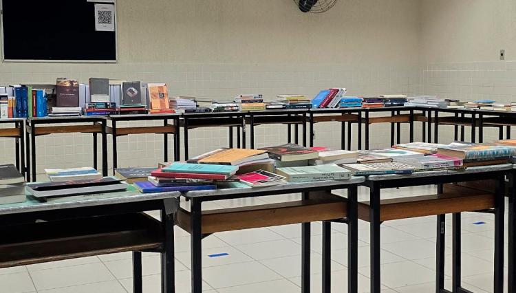 Bazar Literário une incentivo à leitura e solidariedade no Assunção